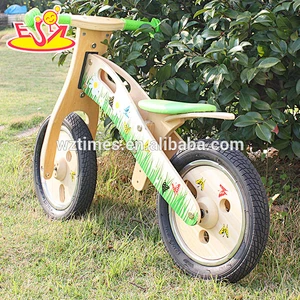 wholesale kids wooden balance bike fashion baby wooden balance bike hottest children wooden balance bike W16C114
