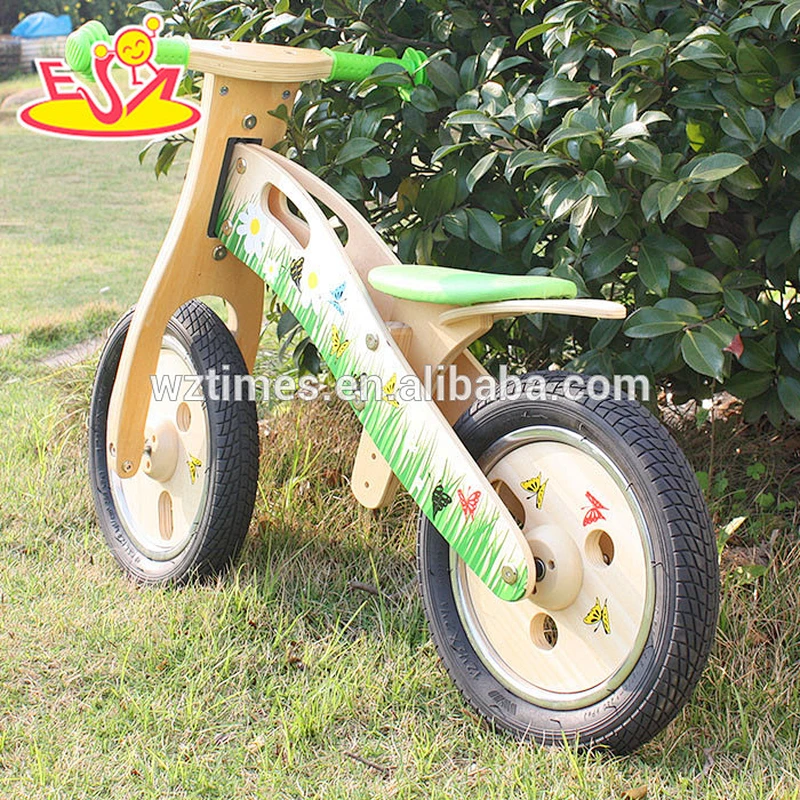 wholesale kids wooden balance bike fashion baby wooden balance bike hottest children wooden balance bike W16C114