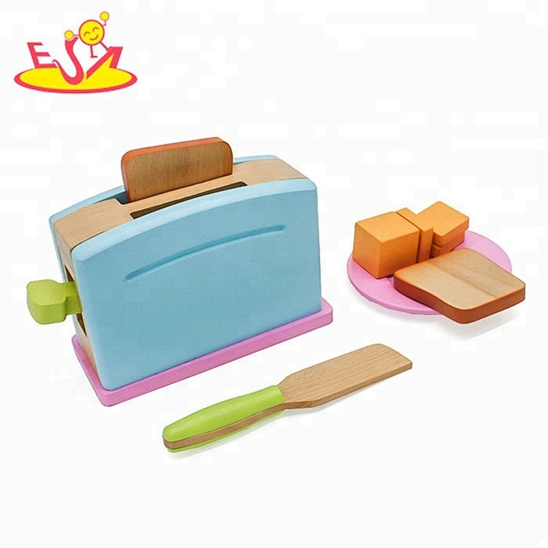 Spielwaren-Sets des Topmode-Kindertoasters aus Holz für Großhandel W10D010