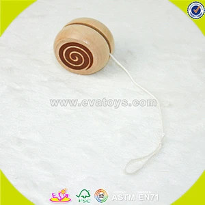 wholesale funny baby wooden yo yo toy W01B013