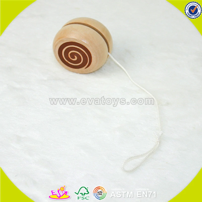 wholesale funny baby wooden yo yo toy W01B013