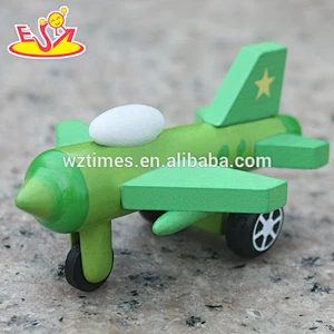 Venta al por mayor de moda infantil modelo madera avión en venta W04A190