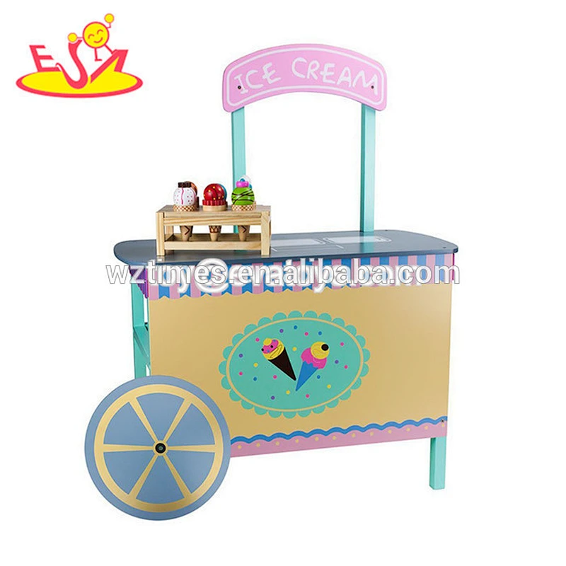 Top-Mode-Simulation-Dessert-Shop aus Holz so tun, als Spielzeug für Kinder