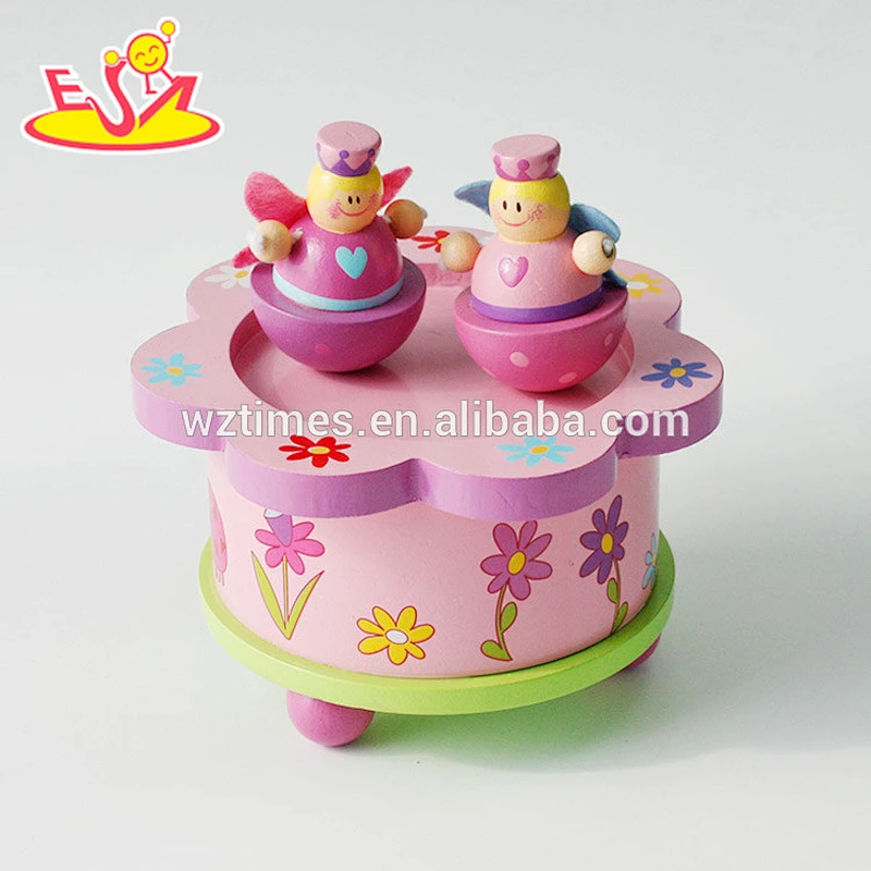 wholesale fashion popular wooden children music box for sale W07B028