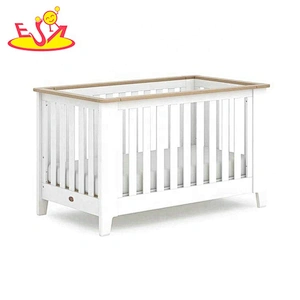 high quality pink wooden baby girl crib sets for newborn W08E035