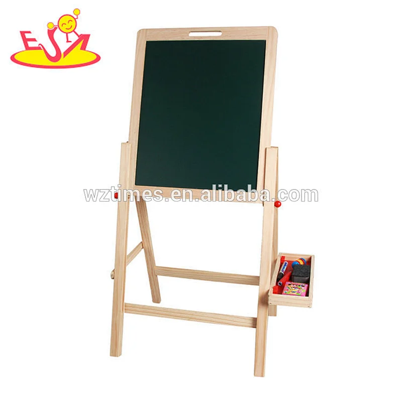 الجملة عالية الجودة الرسم السبورة الخشبية الصغيرة للأطفال W12B113