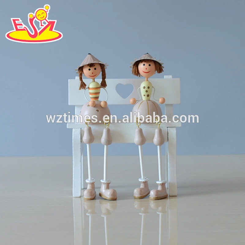 2018 New design wooden cheap craft doll children wooden cheap craft doll baby wooden cheap craft doll W02A151