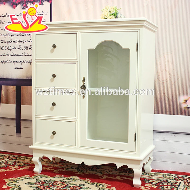 wholesale solid wooden bedroom cabinets top sale wooden bedroom cabinets W08H069
