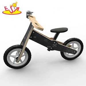 New design Christmas style wooden balance bicycle for kids W16C270