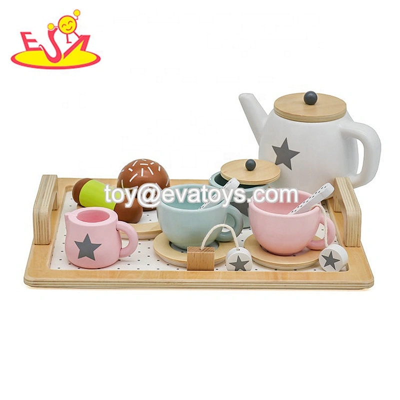 2019 Most popular pretend play wooden ice cream toys for kids W10B314