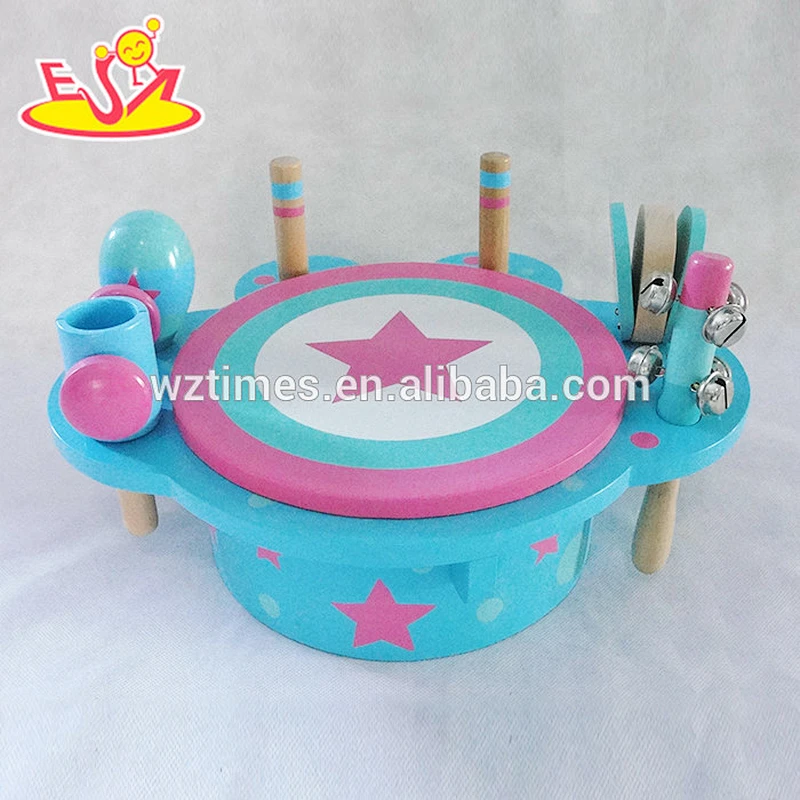 wholesale multi-function toy wooden kids musical instruments W07A115