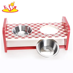 wholesale new fashion children wooden pet feeder for sale as gift W06F016