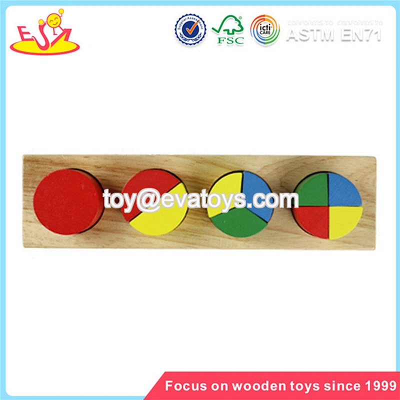 wholesale fashion wooden magnetic blocks toy superior quality wooden baby puzzle block toy W14A098