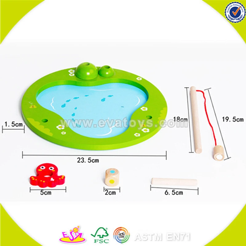 2018 Wholesale kids educational wooden magnet toys for sale W01A056