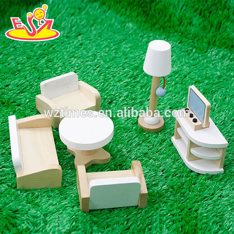 newest baby wooden doll furniture for pretend play W06B045