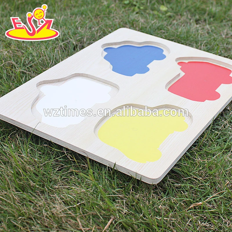 wholesale most popular wooden 3d car puzzle hot sale wooden 3d car puzzle for children W14M089