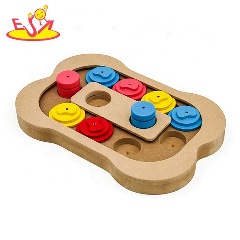 Free sample fun wooden interactive cat toys for wholesale W06F033B