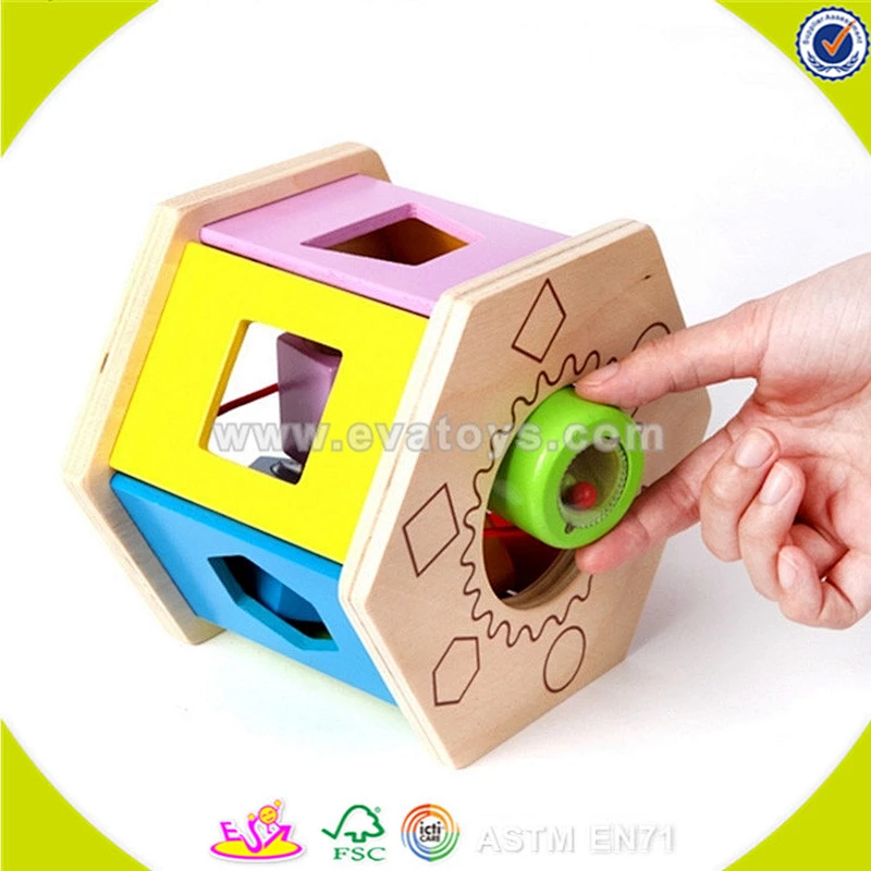 wholesale educational baby wooden blocks toy new design kids wooden blocks toy for preschooler W12D019