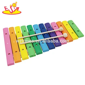 Wholesale wonderful percussion toy children wooden xylophone sticks toy W07C046