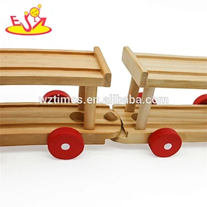 New hottest funny wooden toys uk for baby pull along W05C094