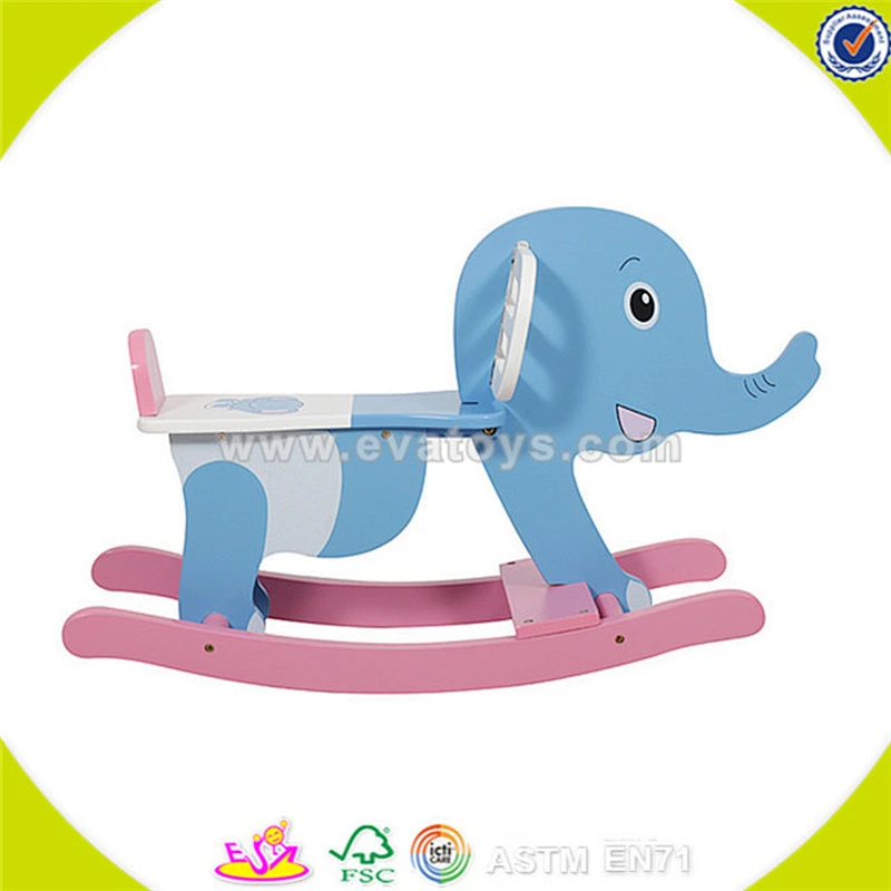 Wholesale wooden baby rocker with high quality W16D023
