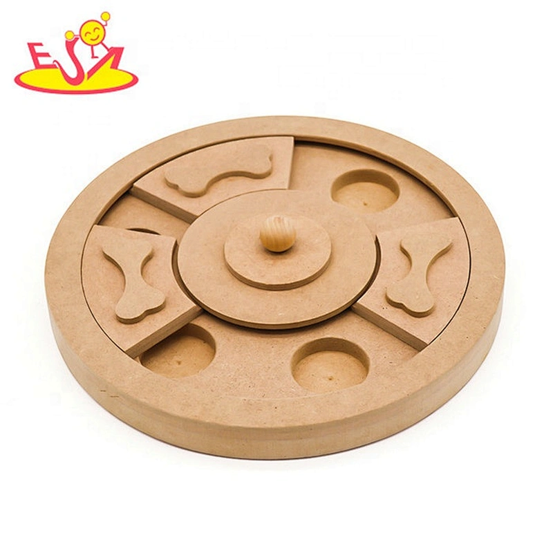 Free sample fun pets training wooden interactive dog toys for wholesale W06F104