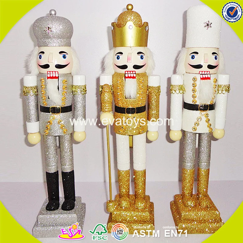 Wholesale wonderful various type wooden nutcracker,delicate multicolor wooden nutcracker ,best gift nutcracker W02A010