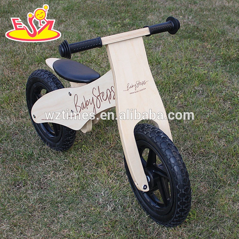 2018 New design baby wooden balance bike wholesale wooden balance bike log wooden balance bike for toddlers W16C156