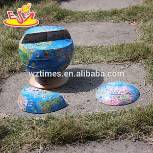 2018 wholesale wooden globe toy newly wooden globe toy children wooden globe toy W14G038