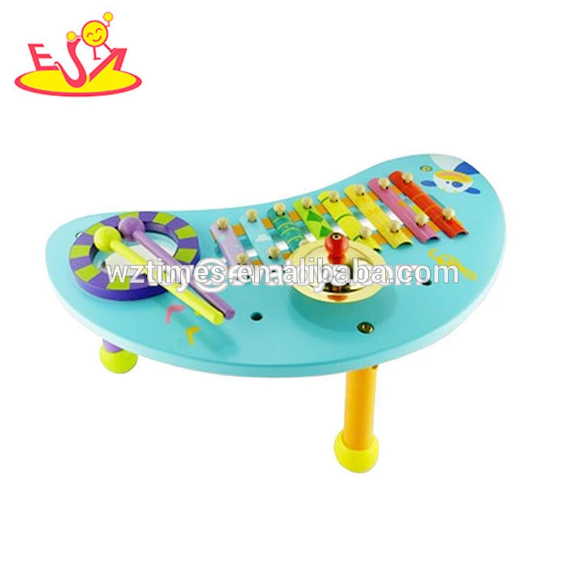 Wholesale hottest sale knock sound wooden musical set toys for children W07A124