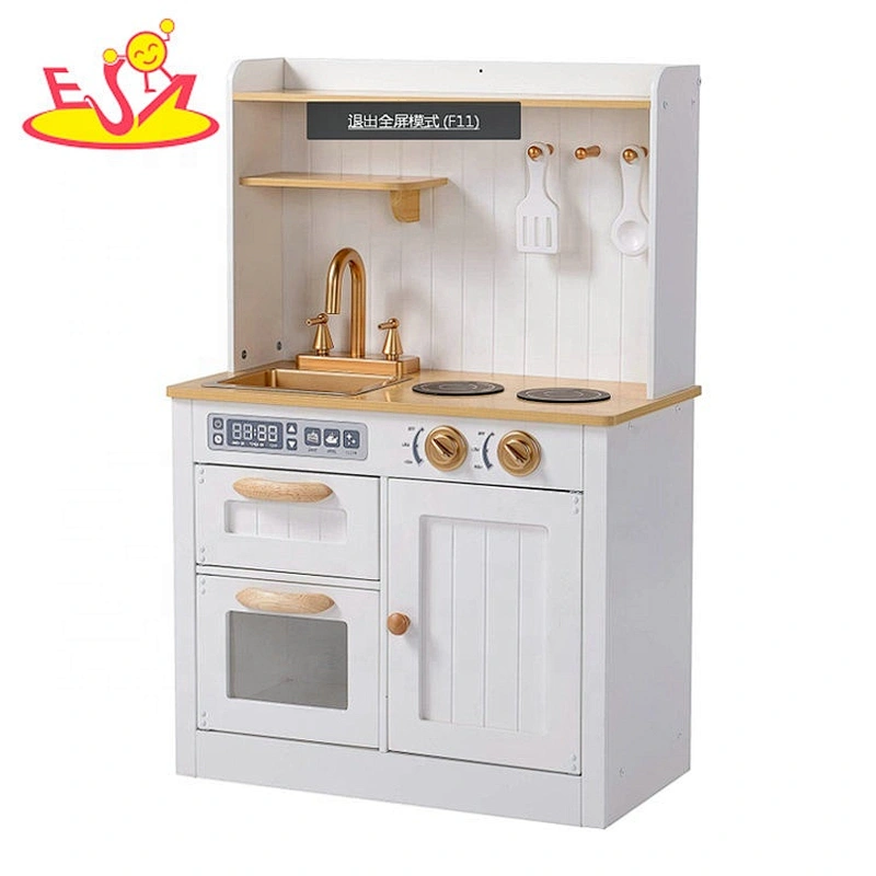 Best design wooden kids kitchen play set with low price W10C491