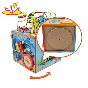 Most popular educational wooden baby bead maze for kids W12D193