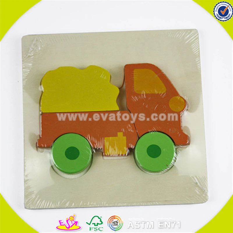 Wholesale lovely kids wooden vegetable jigsaw toy fashion wooden vegetable jigsaw toy educational baby puzzle W14G003