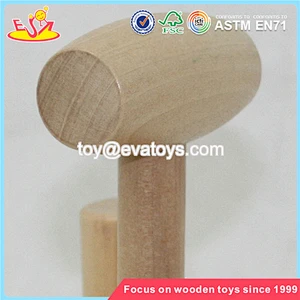 Wholesale colorful kids knock on wood toys bring fun W11G013