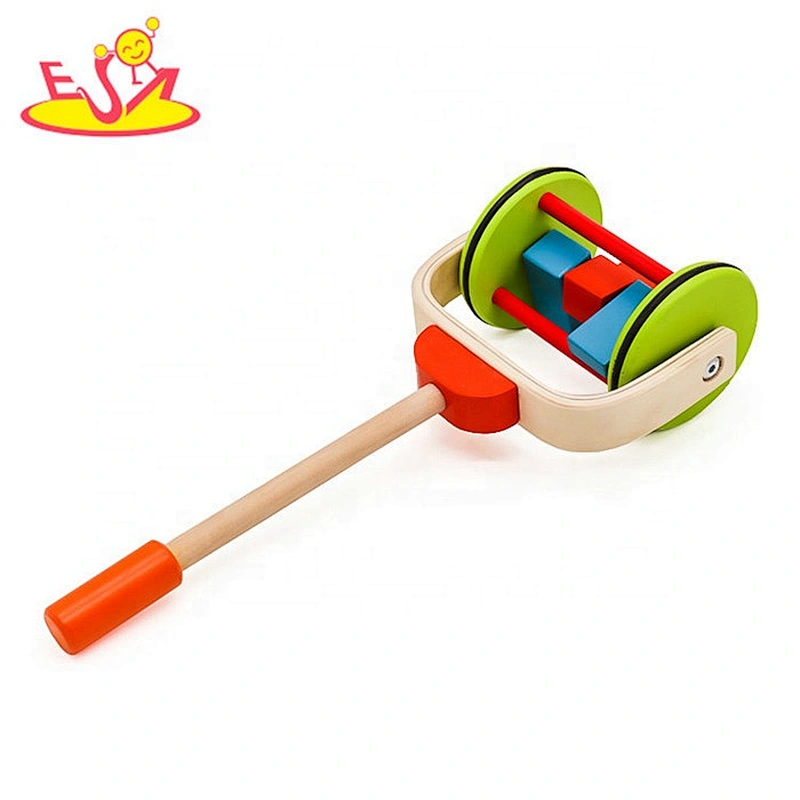 Most popular preschoolers wooden push car for baby W05A010