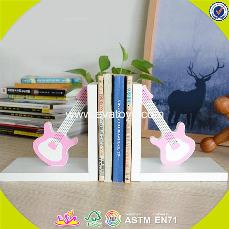 wholesale fashion children wooden unique bookends popular baby wooden unique bookends W08D062A