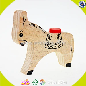 wholesale colorful funny wooden balance toy for kids,horse design children wooden balance toy,best wooden balance toy W13D075