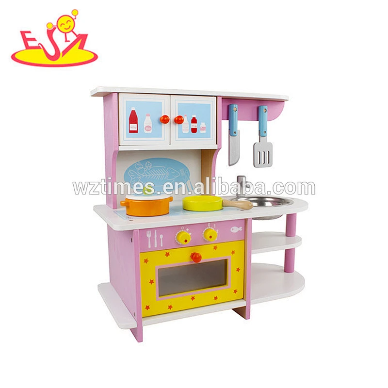 wholesale kids wooden kitchen set role play baby wooden kitchen set popular children wooden kitchen set W10C167