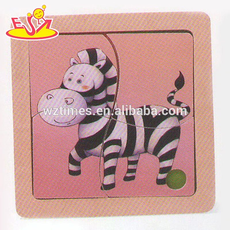 wholesale baby wooden puzzle animal educational kids wooden puzzle animal children wooden puzzle animal W14C162