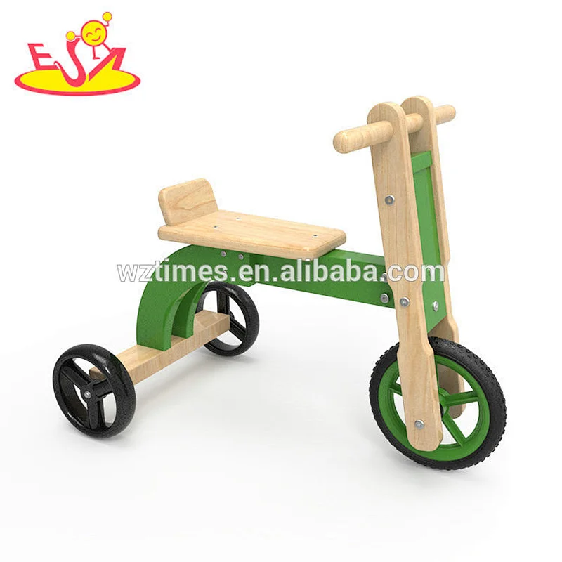 wholesale cheap wooden children car high quality wooden children car W16A031
