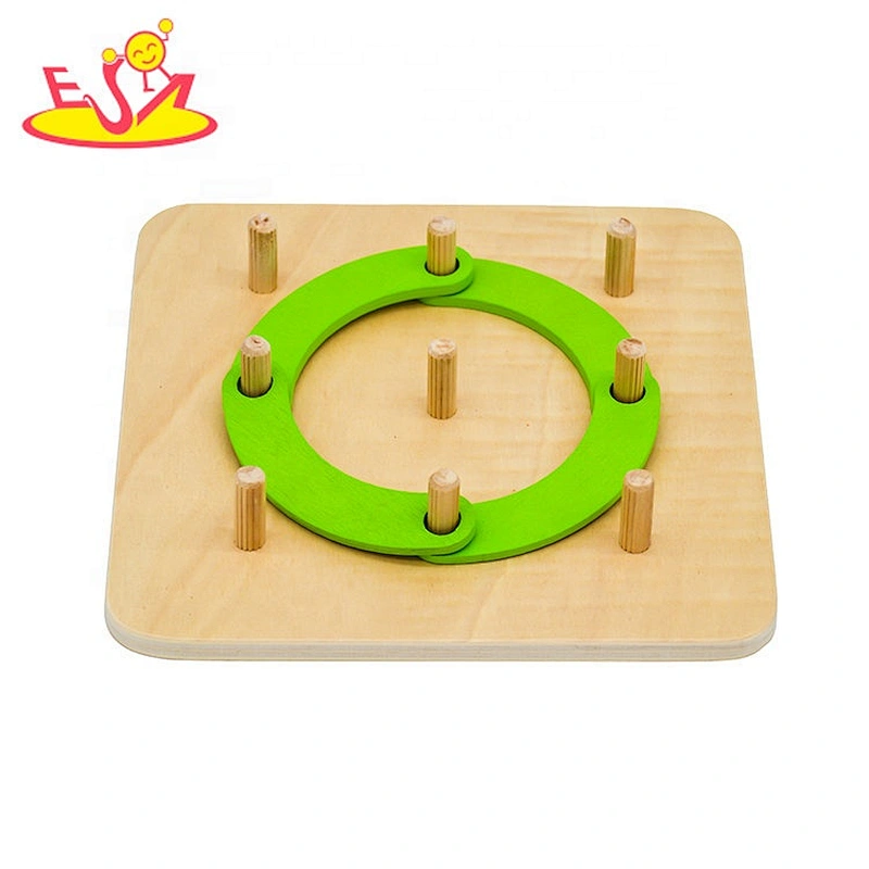wholesale educational kids wooden DIY puzzle for sale W14B089