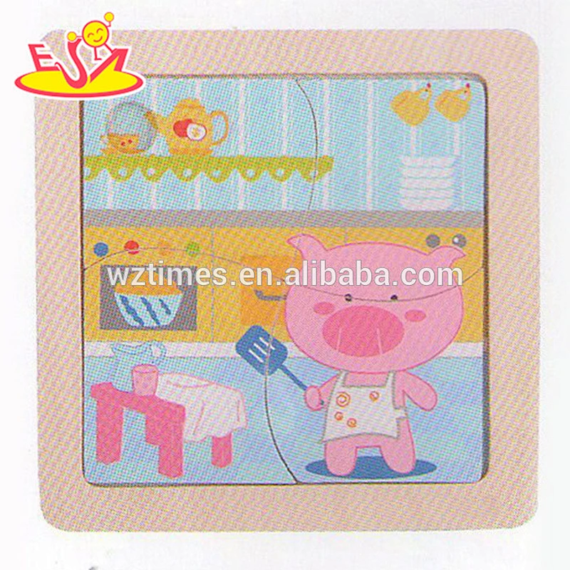 wholesale educational wooden puzzle toys for children W14C202