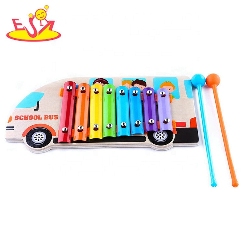 2019 New design musical toys wooden baby xylophone with customize W07C077
