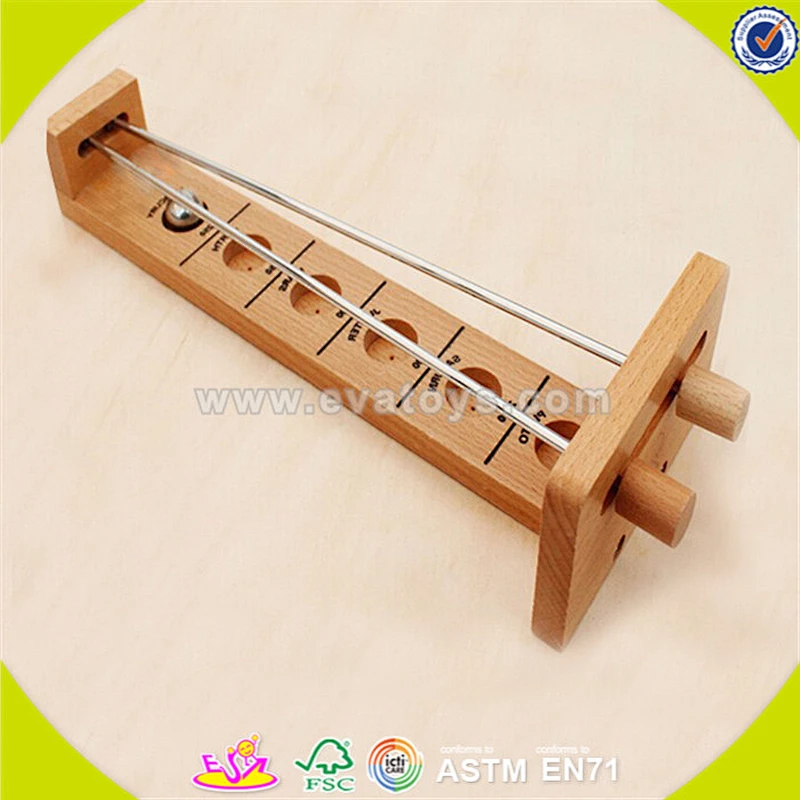 wholesale balance game wooden shoot the moon for kids W01A047