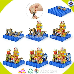 wholesale top quality wooden building blocks toy nice colorful toddler wooden building blocks toy for practical ability W13A074