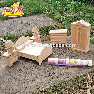 wholesale wooden kids drawing coloring doll furniture wooden kids drawing coloring W03A085