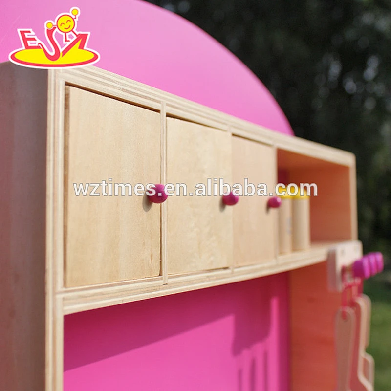 wholesale wooden kids toy wooden kitchen for pretend play W10C065