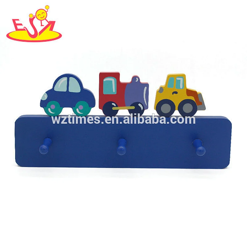 Wholesale high value small clothes hangers wooden kids hangers for sale W09B077
