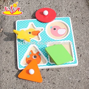 2018 wholesale baby wooden matching puzzle toy fashion kids wooden matching puzzle toy wooden matching puzzle toy W14M114
