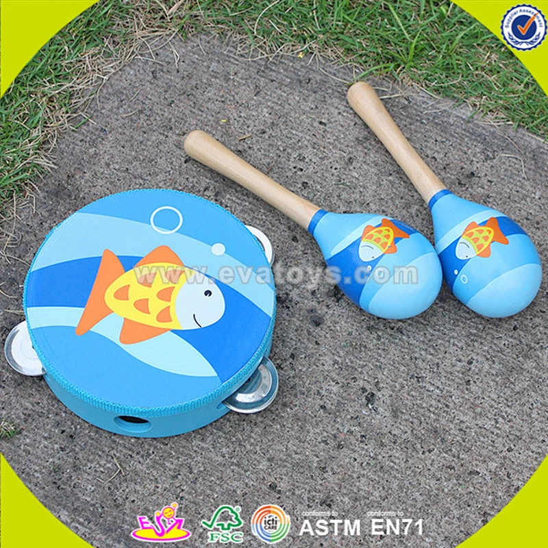 wholesale wooden musical toy, elegant in style wooden musical toy, popular wooden blue musical toy W07A091